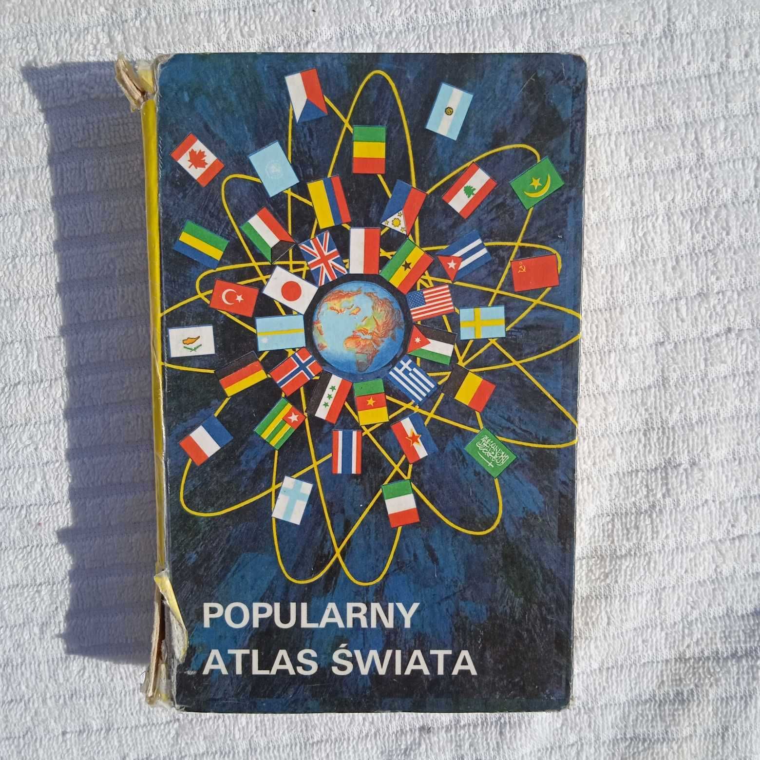 Popularny atlas swiata Zofia Dworak, praca zbiorowa