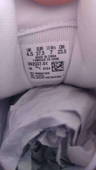 PUMA 23.5 см кеди високі кросівка
