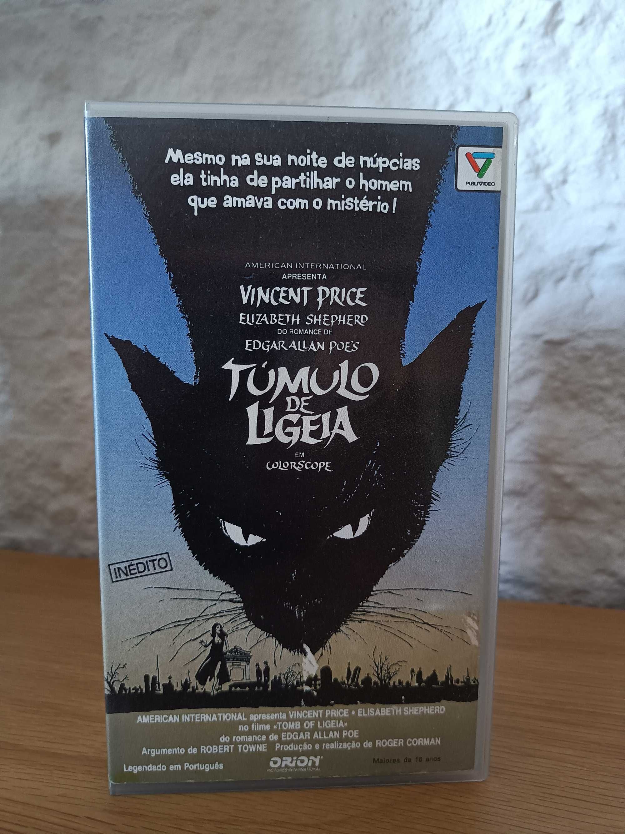 Filme VHS Túmulo de Ligeia (Tomb Of Ligeia) Roger Corman