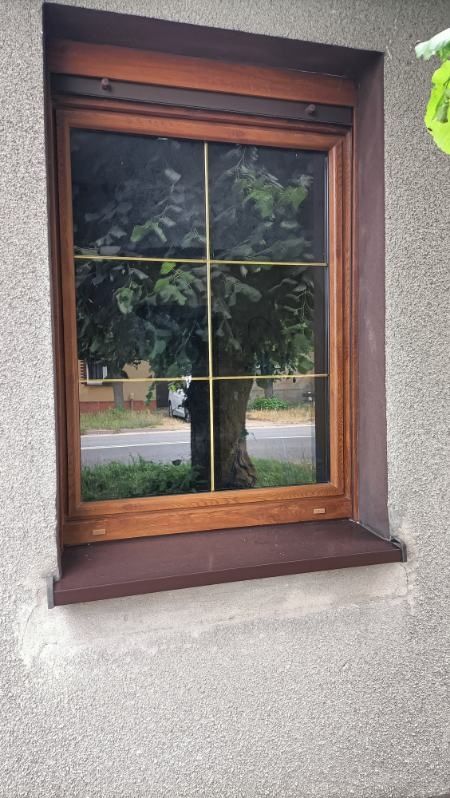Okna używane z roletami