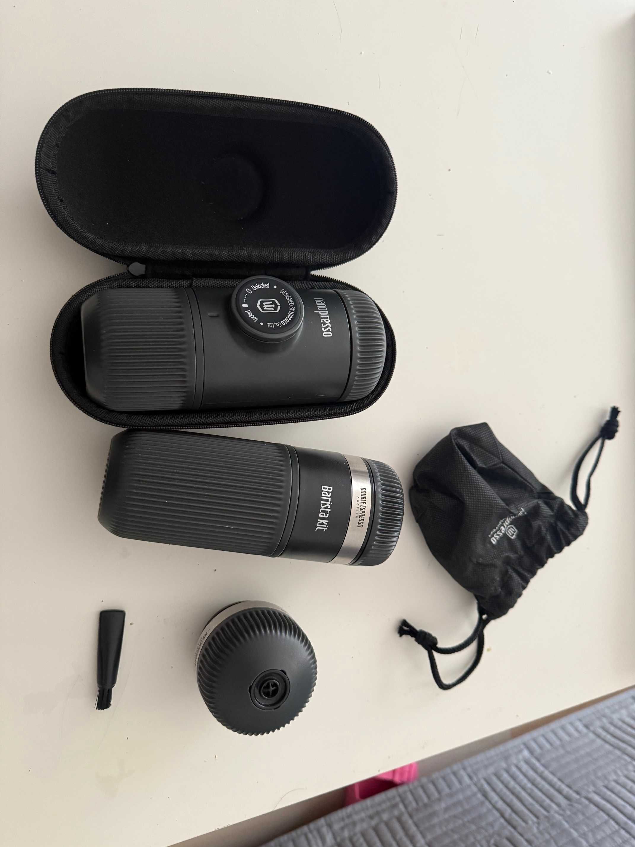 Wacaco nanopresso - przenośny ekspres ciśnieniowy do kawy.