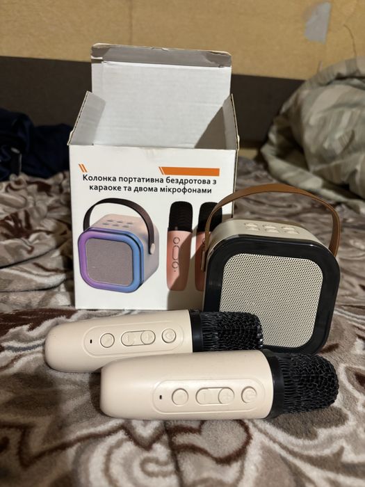 Продам колонку с микрофонами