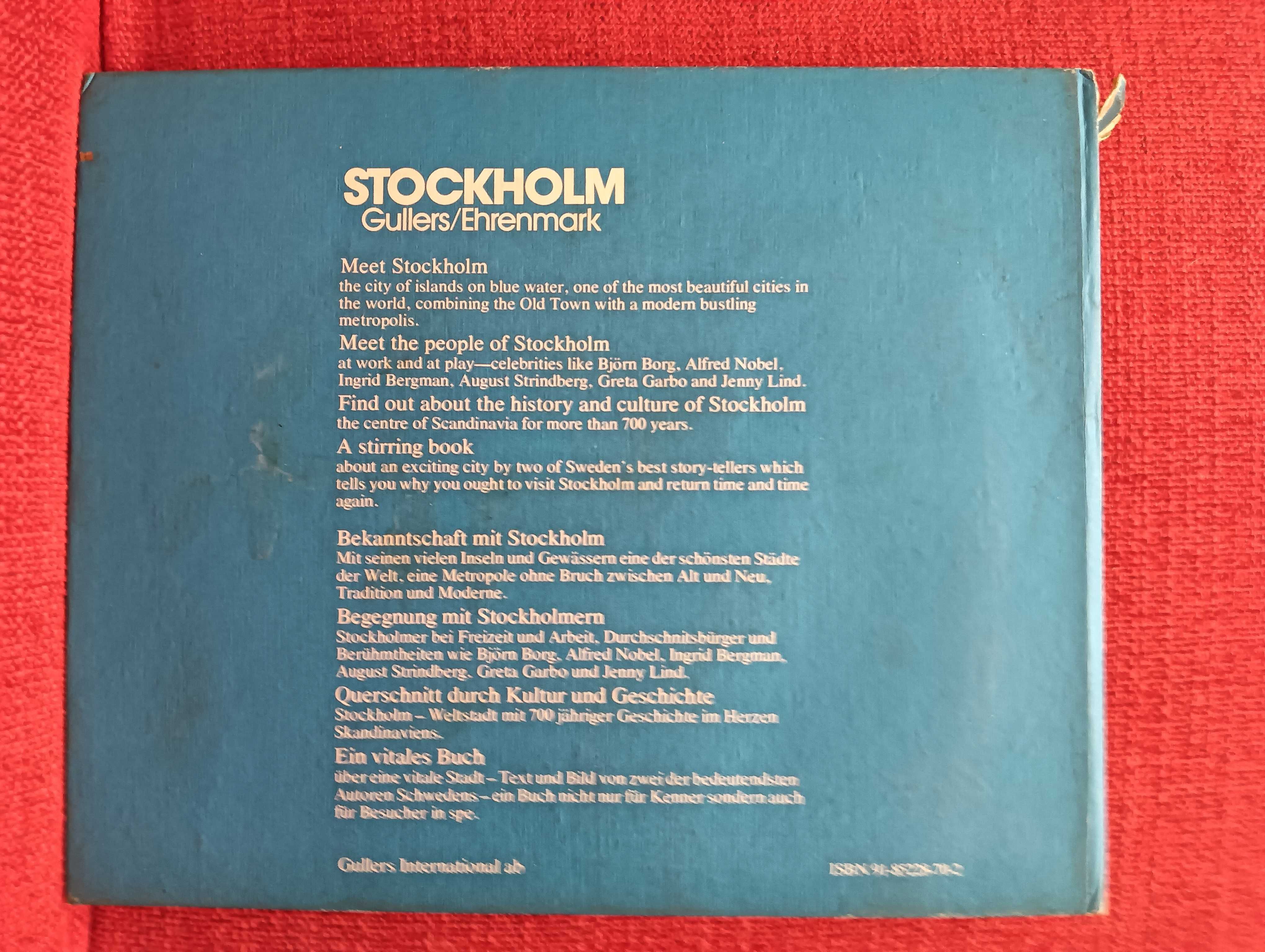 Stockholm - Gullers / Ehrenmark - The city of islands