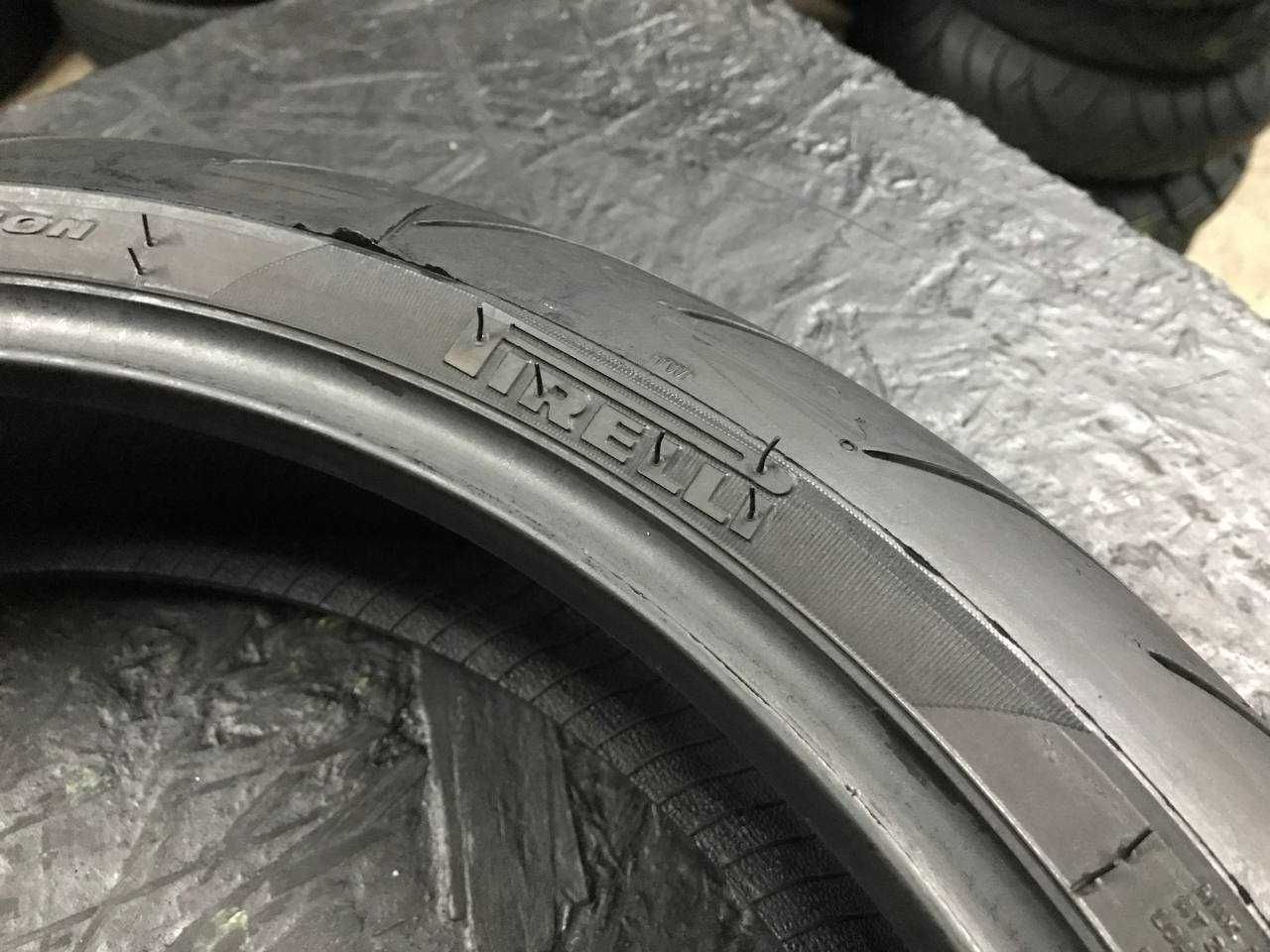 Мото шини б/в 120/70 R17 Pirelli Diablo Rosso III (1916М)