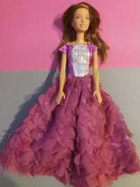 suknia balowa dla Barbie sukienka