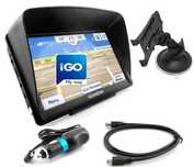 Nawigacja Samochodowa GPS 7 Mapy iGO Europa Polska Truck Ciężarówka FV