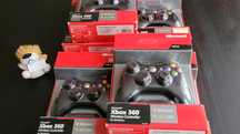 Oryginalny wi-fi Pad xbox 360 kontroler + odbiornik do pc -jak nowe