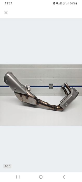 Yamaha mt07 kolektory kolektor wydechowy zbiornik bak