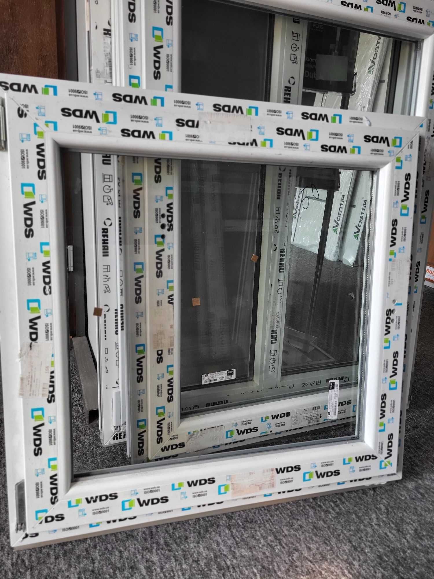 Okna PCV 865x835 białe/ inne wymiary dostępne od ręki