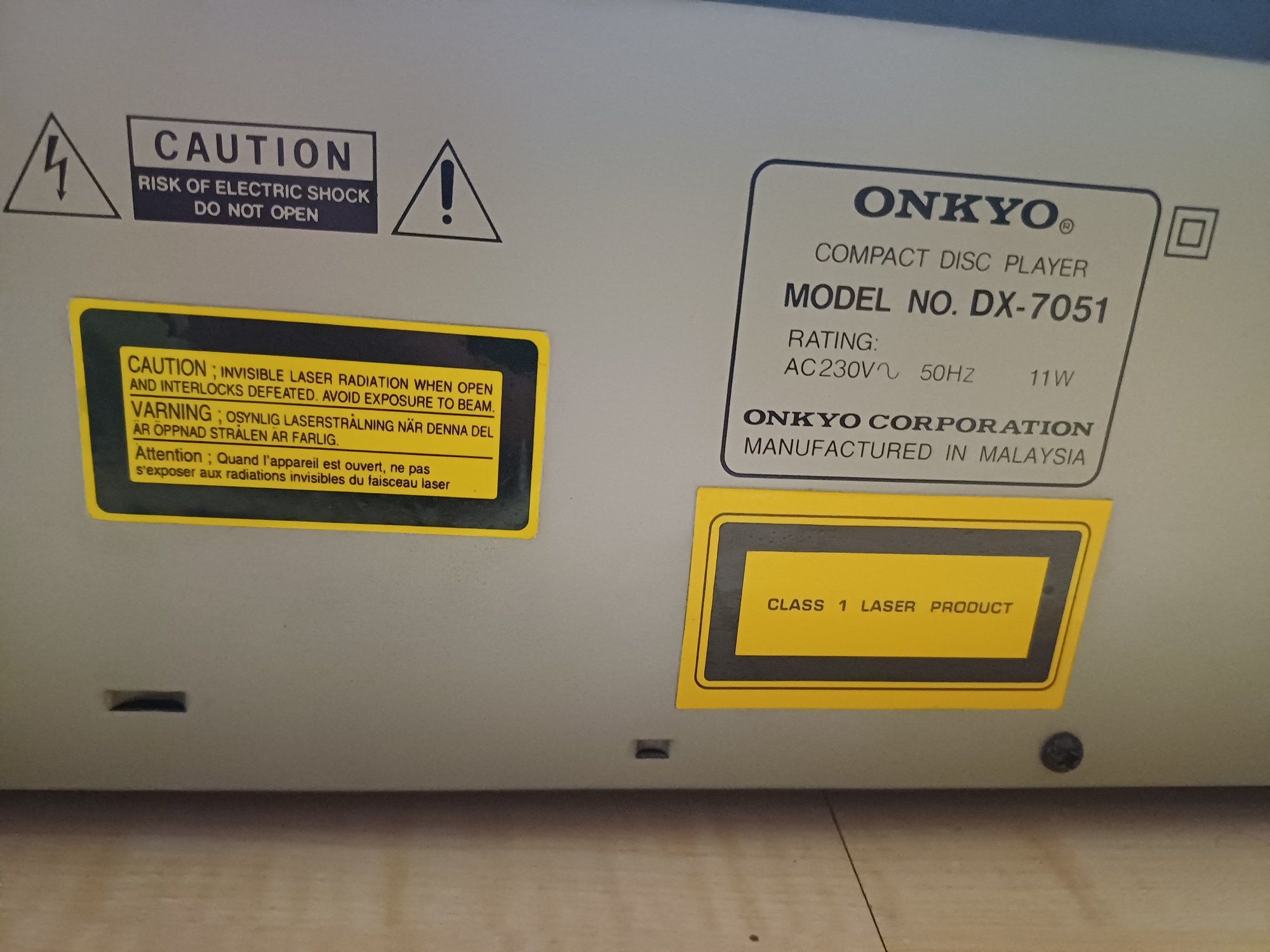 ONKYO DX-7051 w idealnym stanie