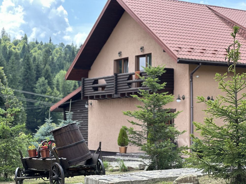 Садиба, база відпочинку, номери, будинки, Deluxe в горах, чан, сауна
