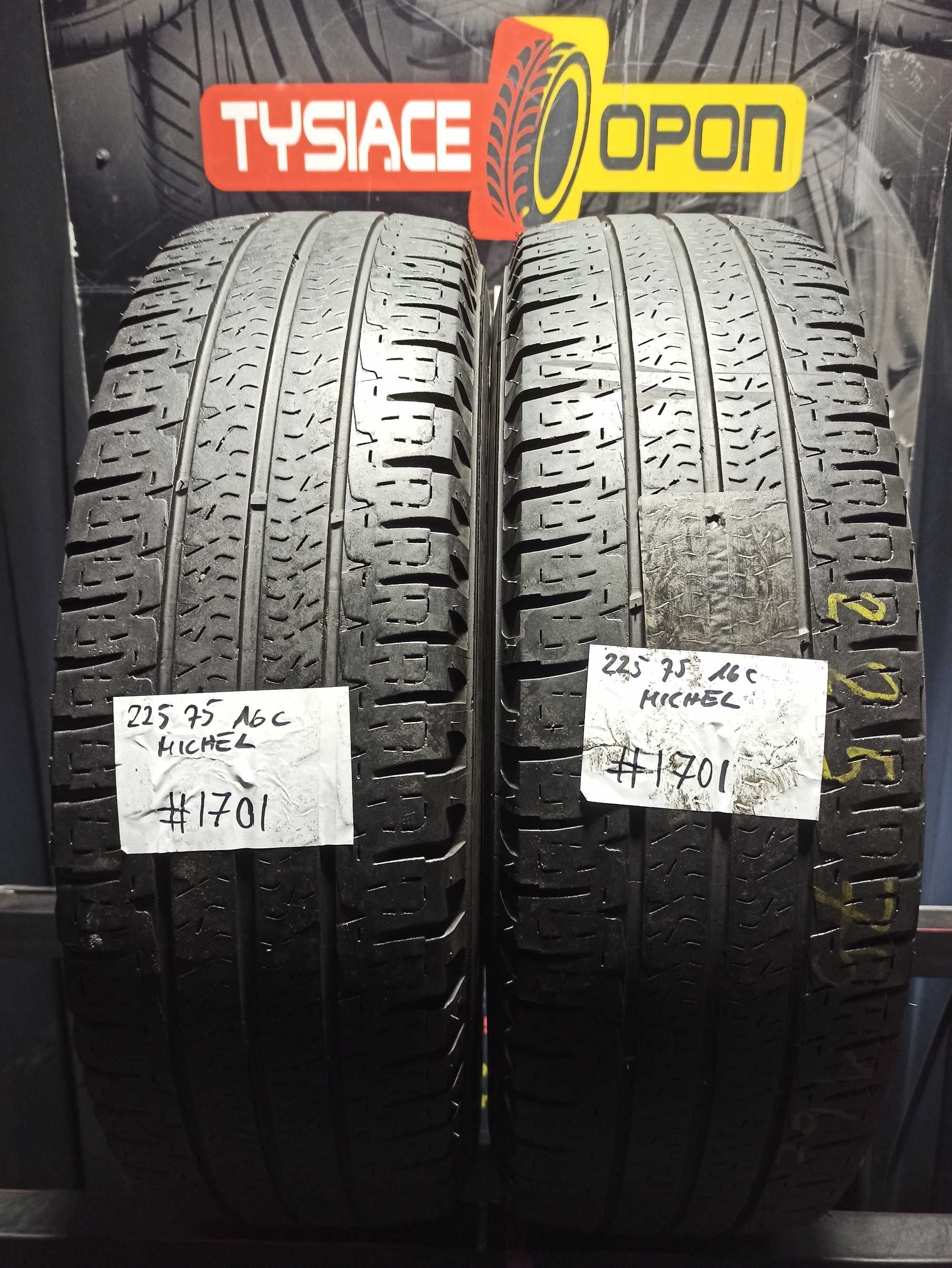 Opony Letnie 225/75/16C MICHELIN AGILIS #1701