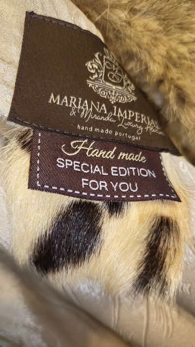 Lindíssimao casaco pêlo autêntico de Cabrito estampado leopardo