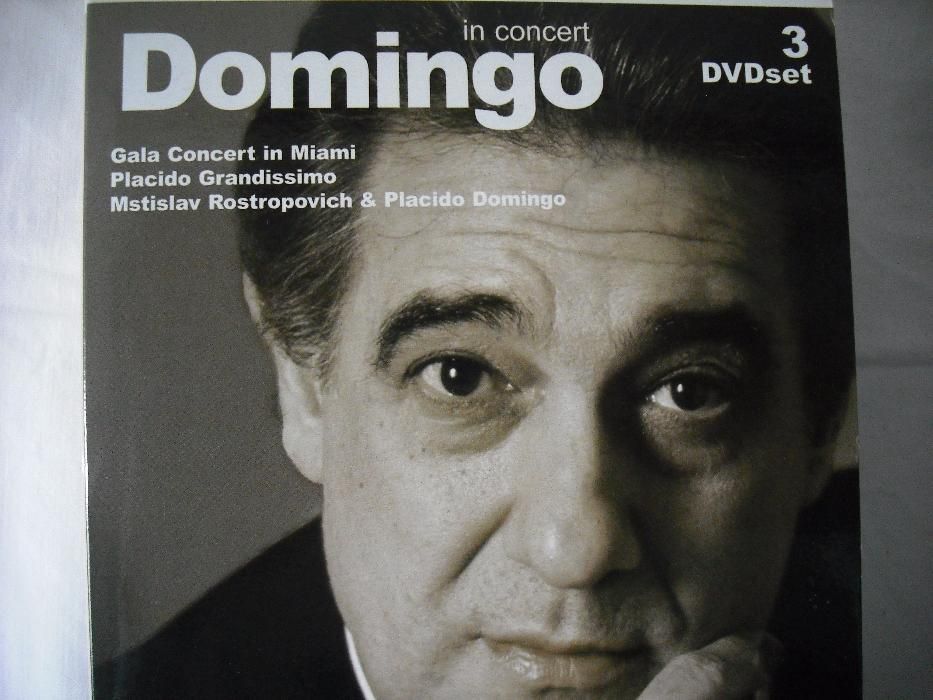 3 DVD Plácido Domingo in Concert