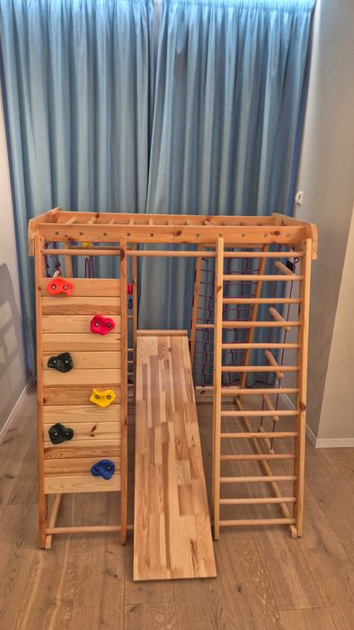 Спортивний комплекс вуличний дитячий SportBaby «Акварелька-outdoor 2»