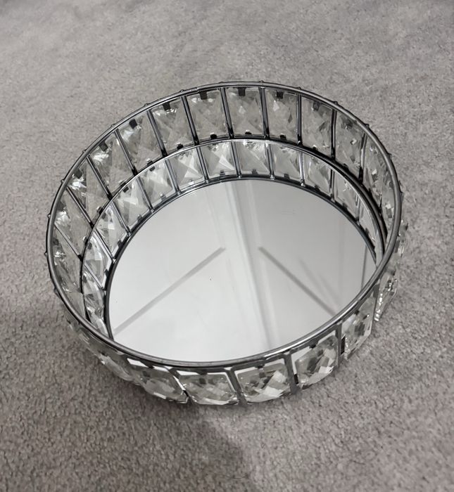 Srebna taca ozdobna Home&you