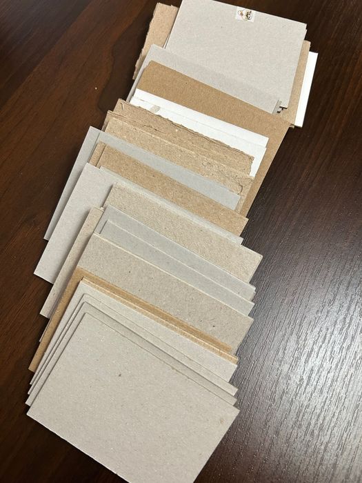 Палітурний картон для карт