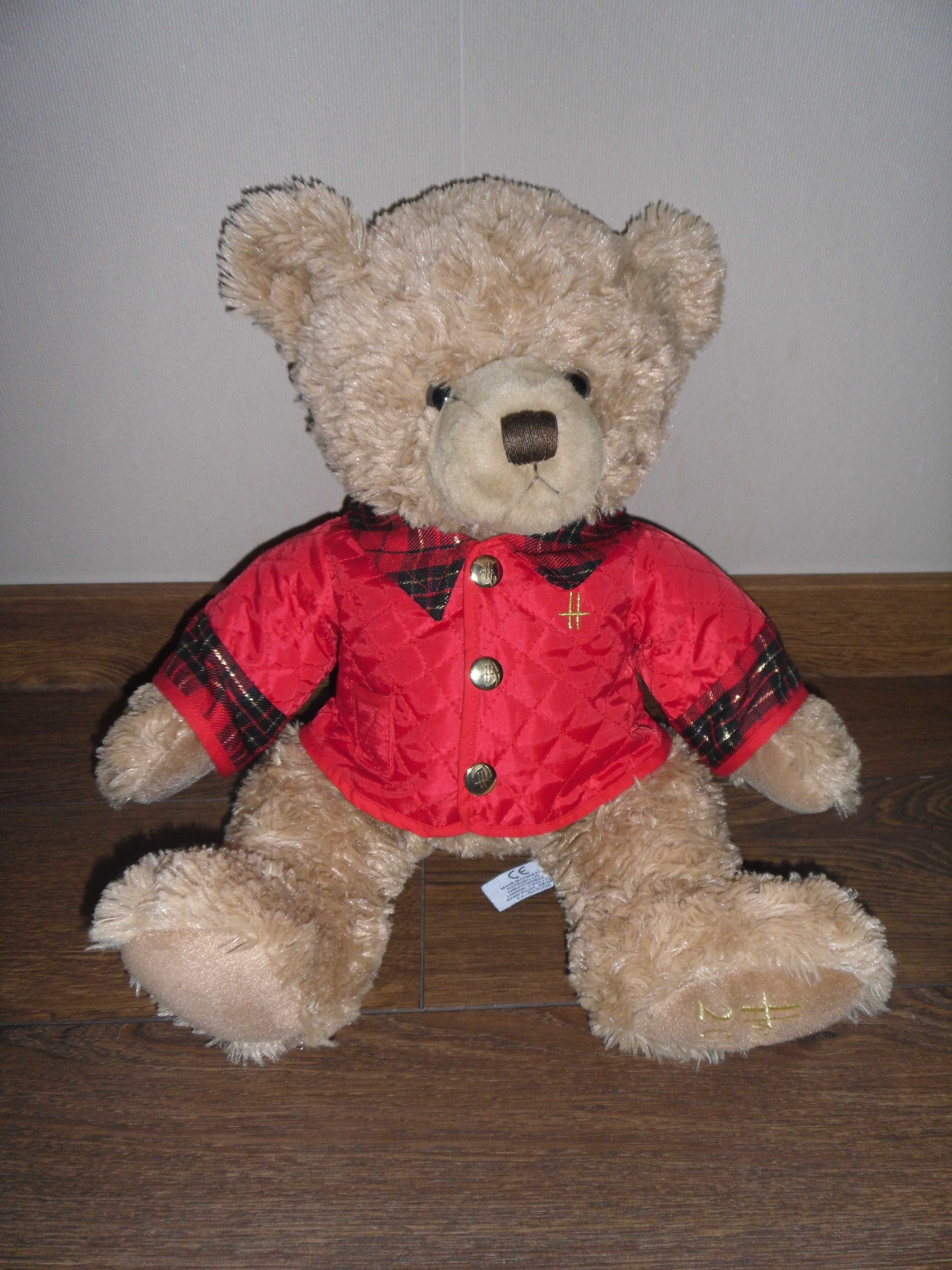 HARRODS 'JASPER' 2014 коллекционный Рождественский плюшевый медведь