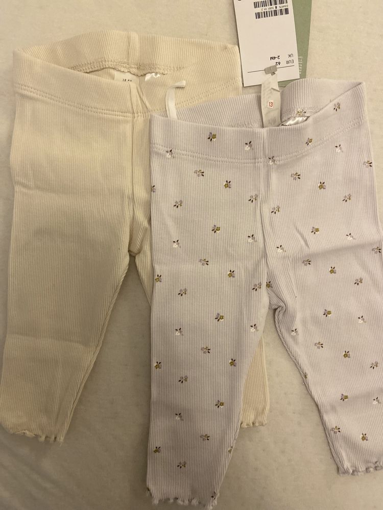 Legginsy w prązki h&m 62