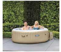 Basen z hydromasażem nadmuchiwany okrągły Intex 795 l jacuzzi bubble