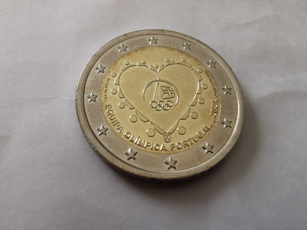 Moedas comemorativas