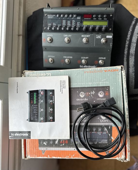 Pedaleira Nova System TC Eletronic
