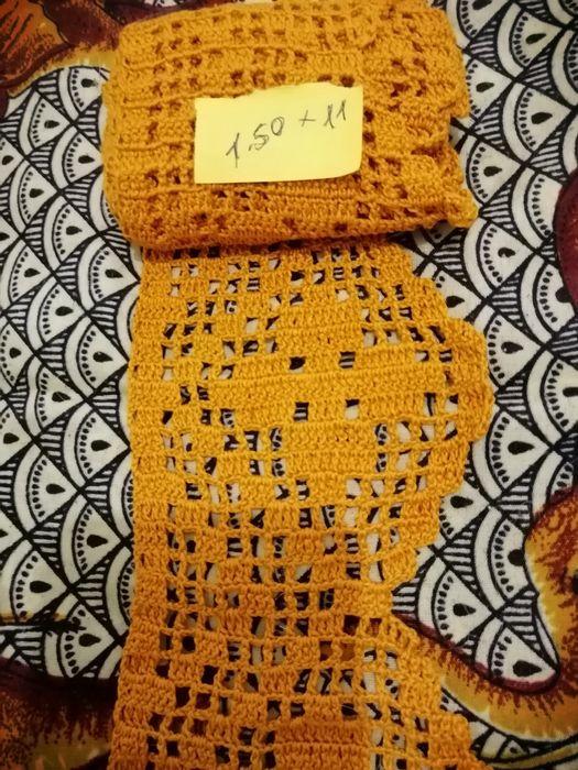 Panos de cozinha. Entremeios de croché