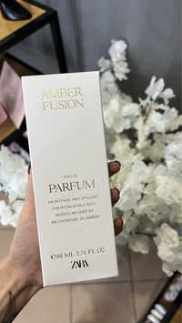 Zara Amber fusion нові парфуми