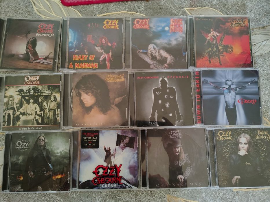 Black Sabbath, Ozzy, Iron Maiden