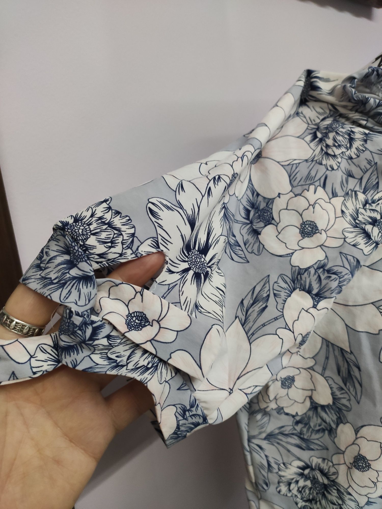 Bluzka bluzeczka kwiaty rozmiar M