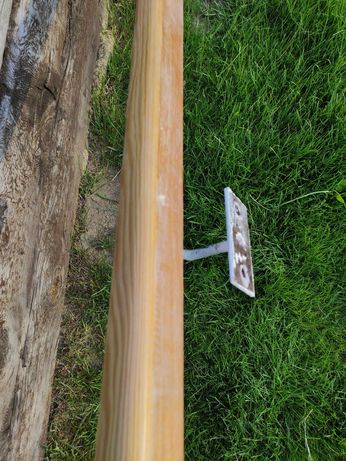 Poręcz drewniana 340 cm.
