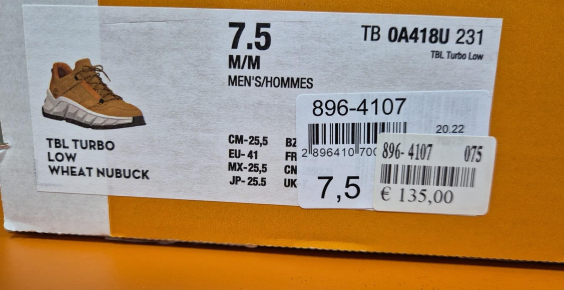 Timberland buty męskie sportowe TBL Turbo Low rozm. 41