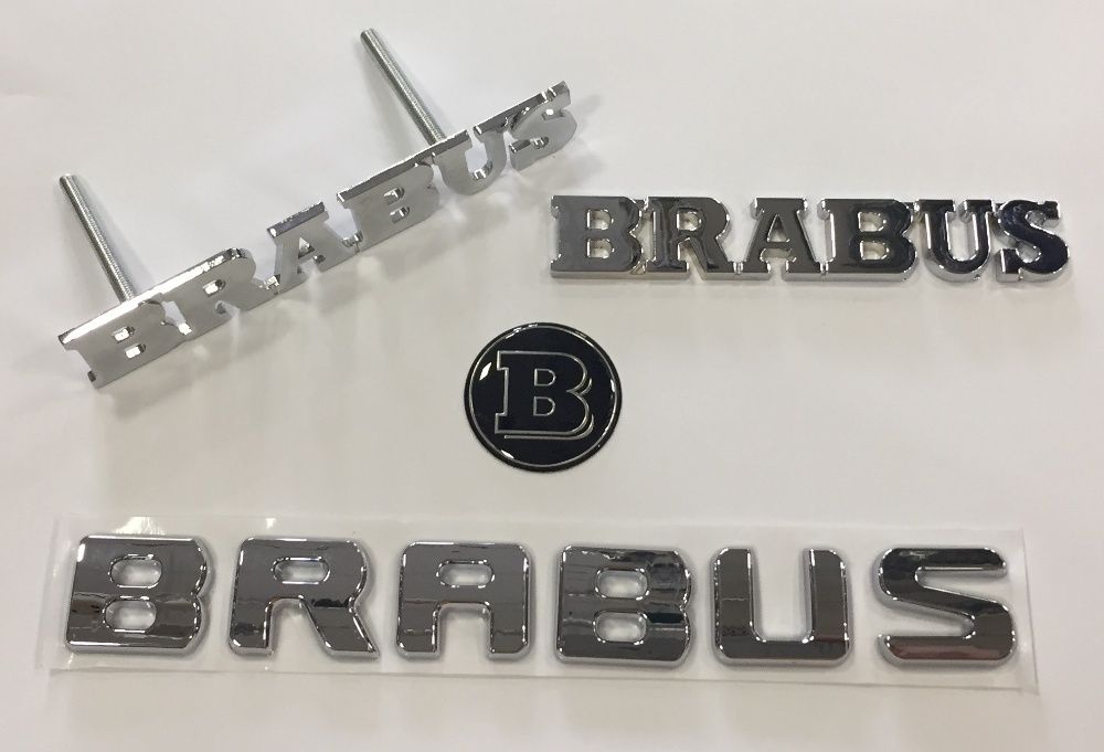 Эмблемы решетки, кузова, капота, на крыло Mercedes BRABUS