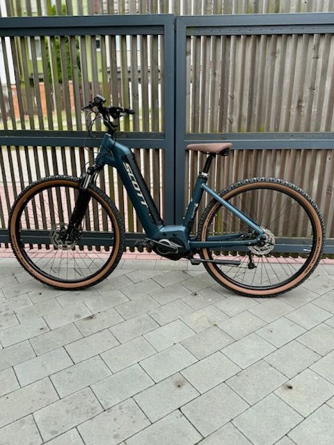 SCOTT SUB CROSS eRIDE 30 UNISEX (rozmiar S) – 507 km – kolor navy