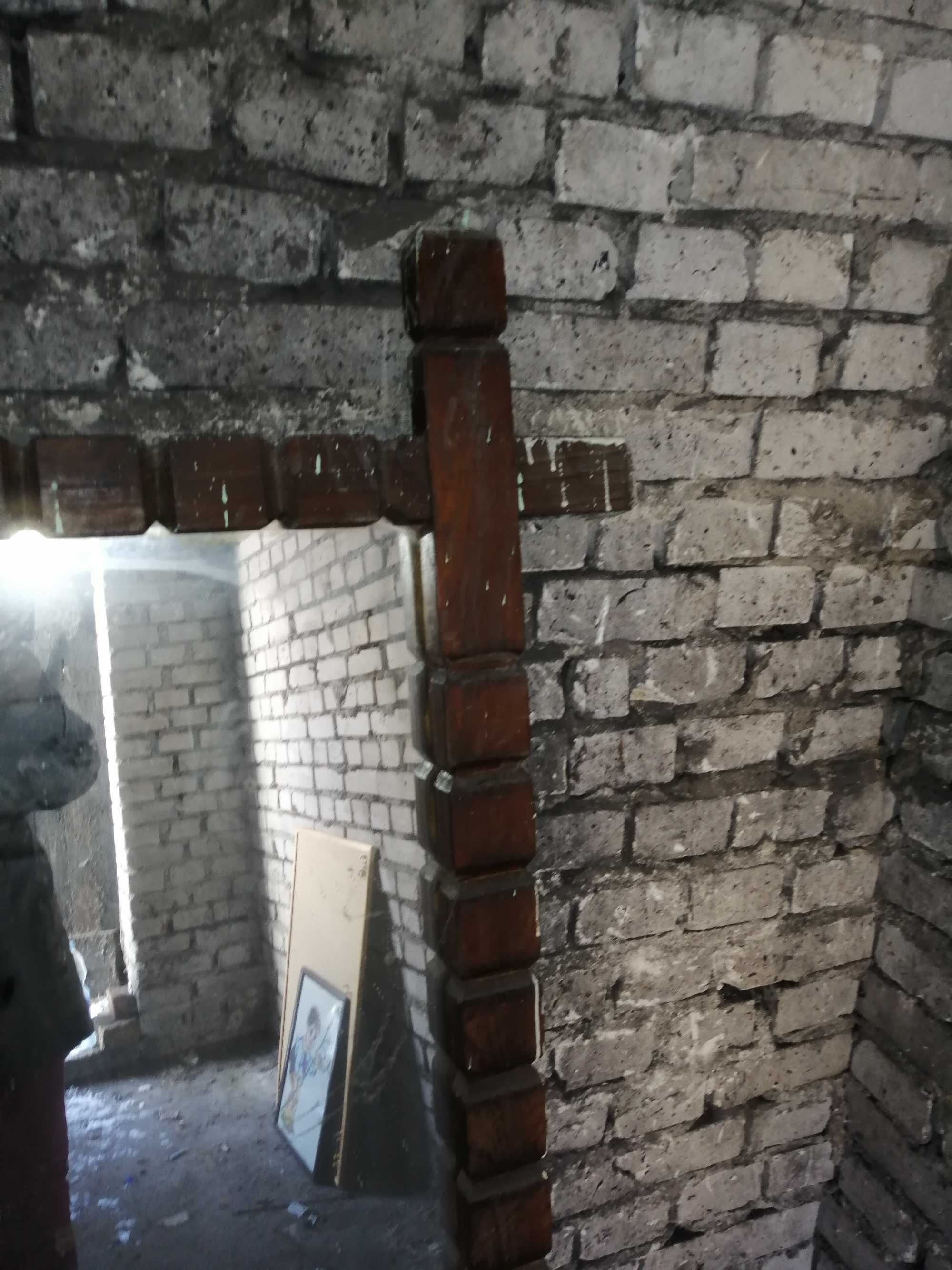 Zabytek-lustro duże 150 cm ×150 cm do renowacji.
