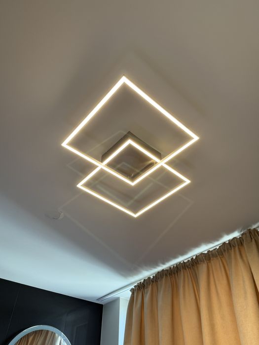 Plafon sufitowy LED, ramka, DESIGN