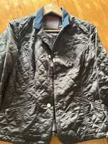 Casaco acolchoado - Massimo Dutti - Cor verde escuro - Tam. 38