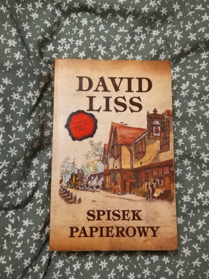 David Liss Spisek Papierowy Książka