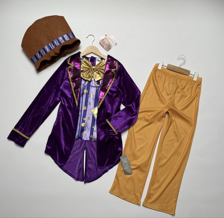 134 140 George 135 Willy Wonka fabryka czekolady kostium przebranie