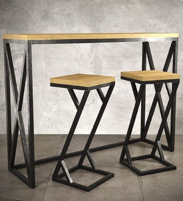 Барні стільці ,Столи Лофт Loft Ніжки