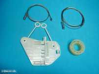 Kit reparação elevador vidros smart fortwo city coupe ou cabrio