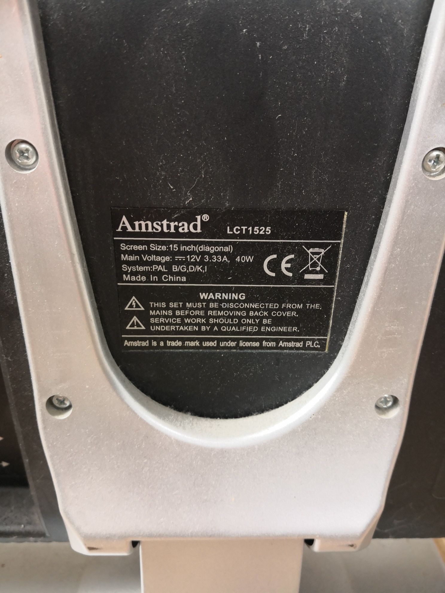 Телевізор Amstrad LCT1525