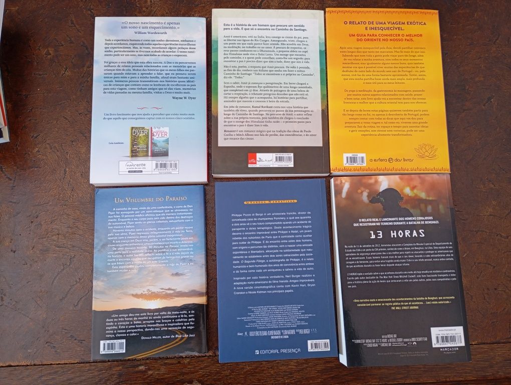 Livros variados temas