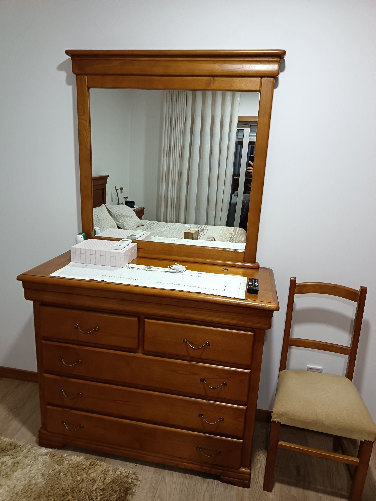 Conjunto Mobilia cama de  casal