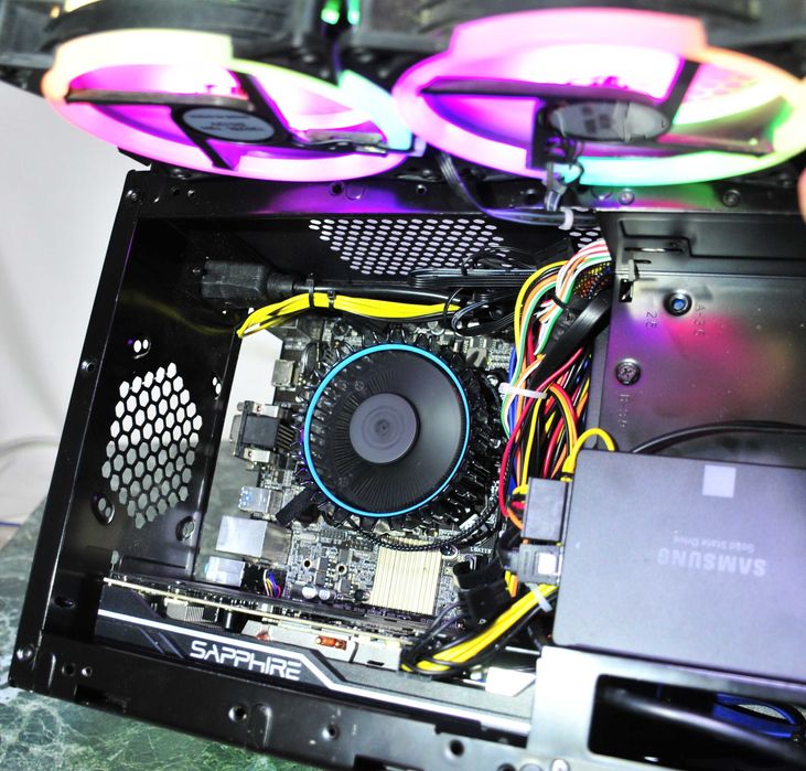 Komputer Do Gier Core i7 Fortnite CS2 GTA V Wiedzmin3 16GB Gamingowy