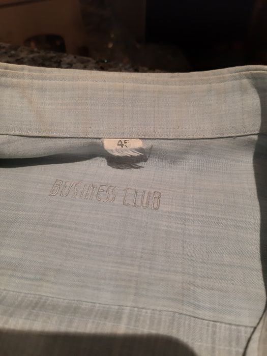 Koszula prl business club kolekcja vintage męska 45 stara biznes klub