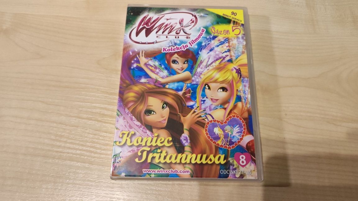 Płyta dvd Winx Koniec Tritannusa sezon5