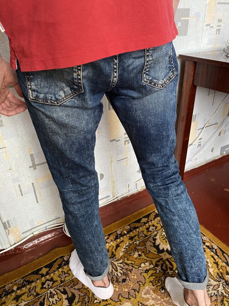Мужские джинсы Pull&Bear суперскини