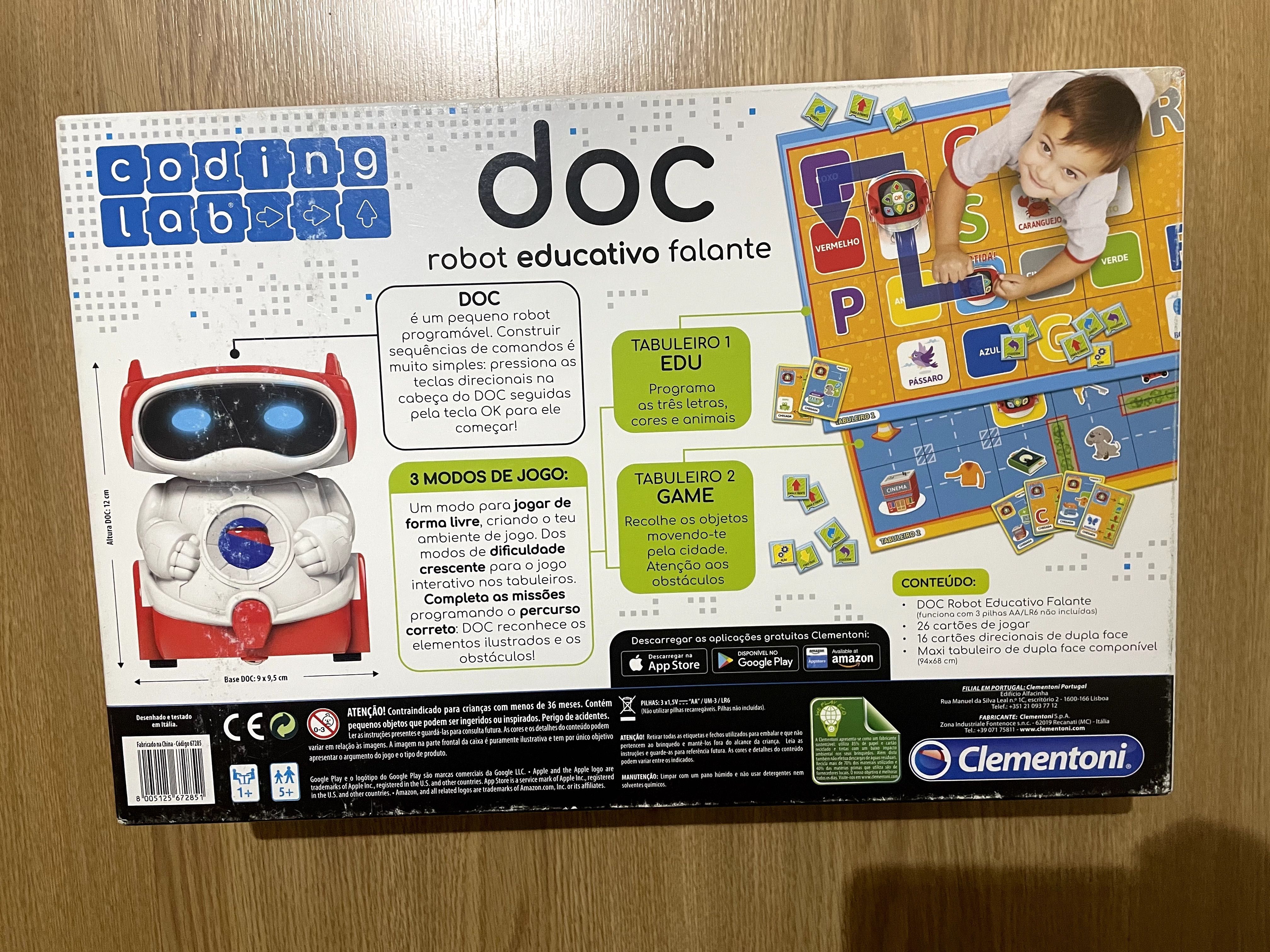 DOC Robô Educativo Falante - Clementoni