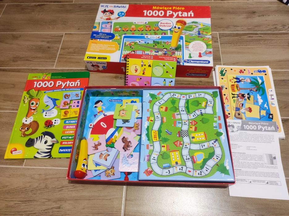 Mówiące Pióro 1000 pytań Clementoni